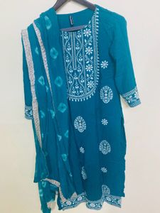 Sea Green Kurta Set