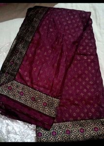 Art silk Saree With Blouse Piece