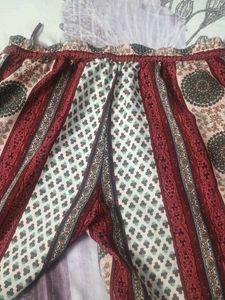 Patterned Palazzo Pants