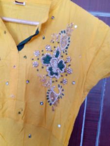 Yellow Kurta