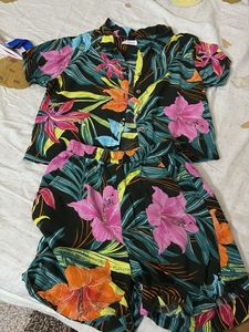 Tropical Floral Outfit for girls
