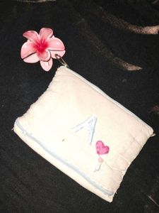 Custom Initial Pouch