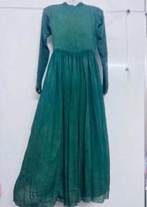 Elegant Green Ethnic Gown
