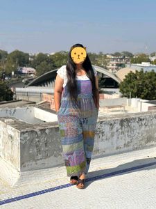 Patchwork Jumpsuit - Unique &amp; Stylish