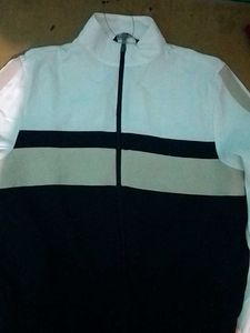 Striped Zip-Up Jacket