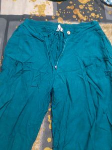 Sea Green Colour Palazzo Pant