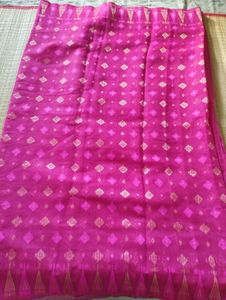 Cotton Silk Jamdani Kolkata Special ,Golden jari