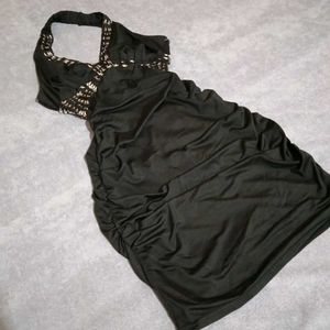 Halter Neck Mini Dress