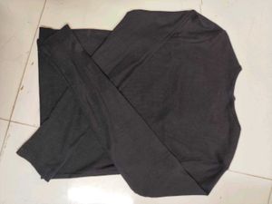 Chic Black Cutout Top
