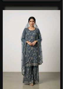 Elegant Embroidered kurti whith gararay
