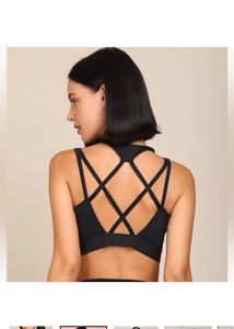 ADIDASWomen Sports Non Padded Bra (Black)