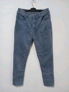 Gray Denim Skinny Jeans
