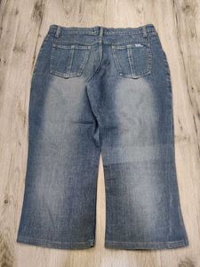 Sc9482 Blue Cherry Capri Jeans Waist 30