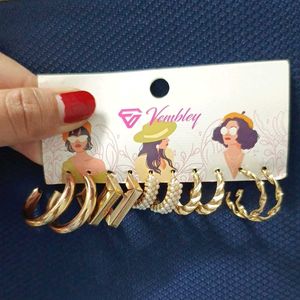 Earring Set - 5 Pairs