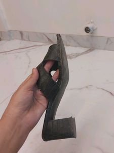 Black Heel 2.5 Inch Height