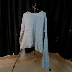 Baby Blue Knit Sweater