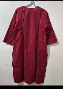 Burgundy Tunic Dress