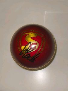 MS Dhoni Hand Signed SG Ball