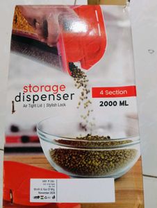 4-Section Storage Dispenser
