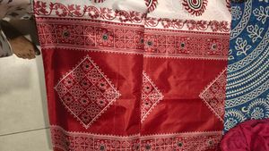 Festival SALE (Red &amp; White Printed Fabric)