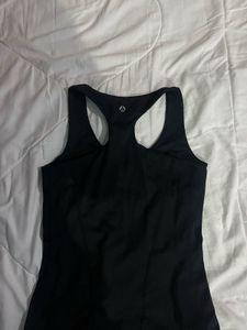 Classic Black GymTop Sleek And  Comfortable