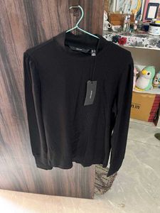 🖤Ribbed Mock Neck Long Sleeve Top