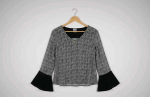 Stylish Black & White Top