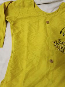 Designer Long Kurta With Embroidery Pattern From Big Bazaar