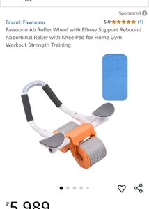 Ab Roller Wheel with Knee Pad