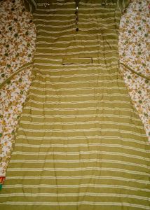 Midi Olive Green Dress