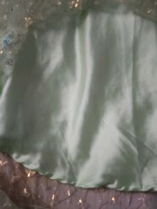 Green Net Girls Dress