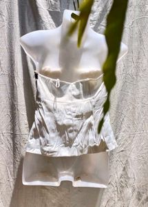 16115 VINTAGE OFF-WHITE CORSET