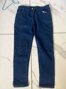 Dark Blue Denim Jeans
