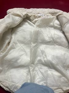 White Color Woolen Jacket