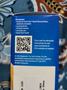 Onetouch Verio Glucose Meter