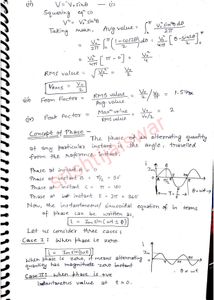 Electrical Engineering Notes B.Tech 1st Year