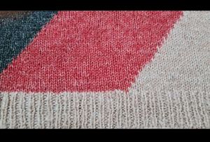Handknitted thick woollen sweater