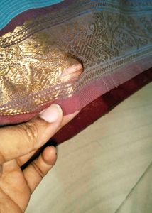 Cotton Silk Pure Gadwal Saree