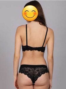 Black Cotton lingerie Set