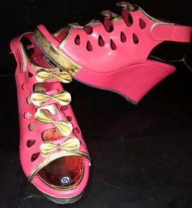 Rose Colour Heels