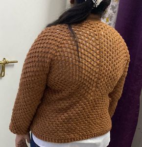 Crochet Knit Cardigan