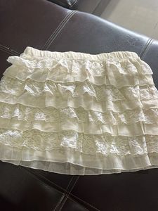 Ruffled Layered Skirt