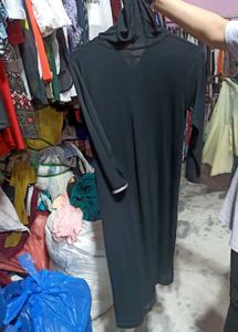 Hoodie Cap Full Sleeves Long Dress Abya