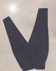 Navy Blue Embroidered Salwar Kameez