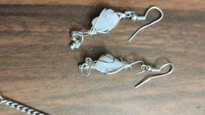 Goa Beautiful Stone Necklace In White Colour