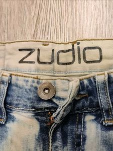 Sc5052 Zudio Distressed Jeans Size 30