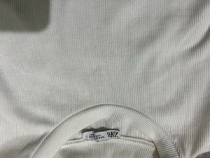 Cute White Cropped Top