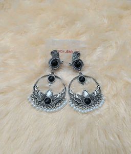 Elephant Charm Drop Earrings