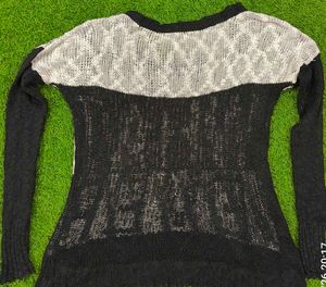 Imported Crochet Sweater