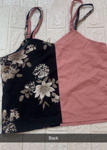 Unique Two-Tone Cami Top